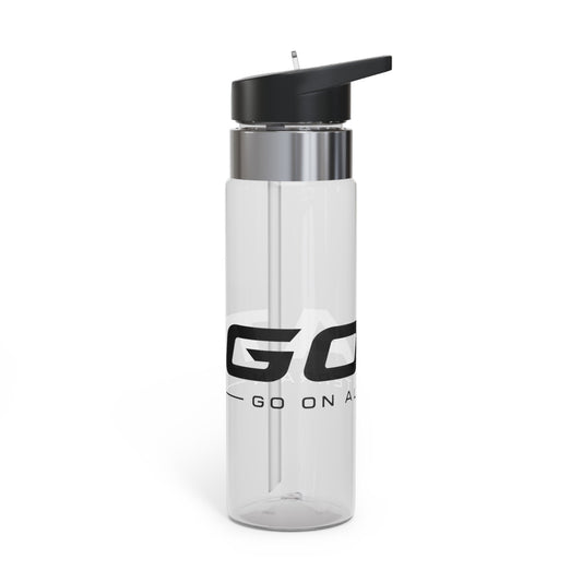 GOAT Logo Sport Bottle, 20oz (0.6l) | Clear BPA-Free